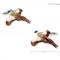 Enamel Sky High Flying Pheasant Cufflinks 1.jpg